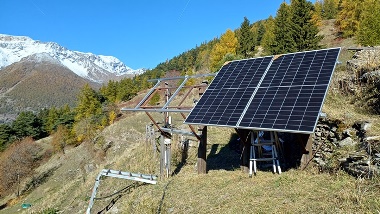 Impianto RIfugio Arlaud, alta Val susa