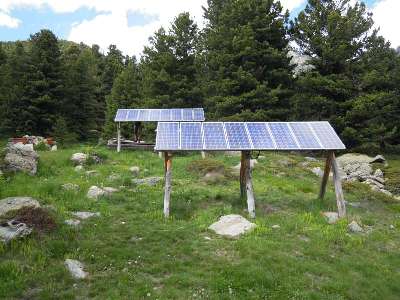 Impianto fotovoltaico Rifugio Bagnour